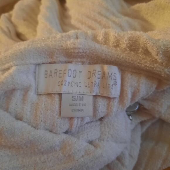 Barefoot Dreams Cozy Chic Ultra Lite Bat Wing Sleeve Zip Front Hoodie Size S/M - Picture 5 of 8